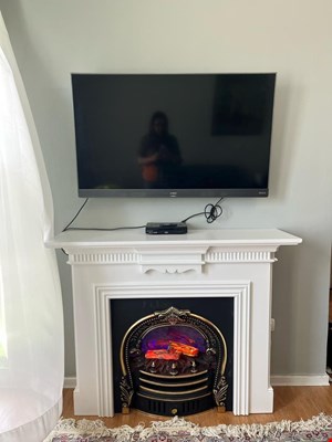 شومینه برقی کلاسیک